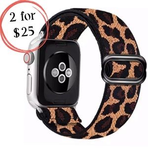 Leopard Print Sport Loop Band for Apple iWatch